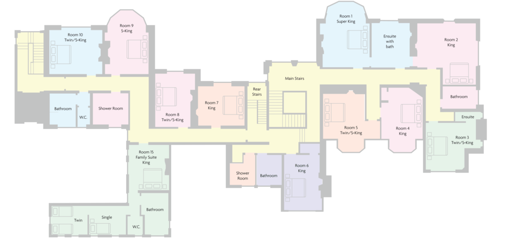 Plas Dinam Floor plans